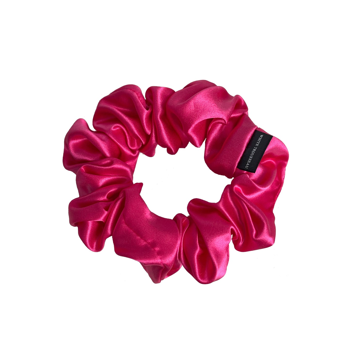 Mulberry Silk Scrunchie | Barbie Pink