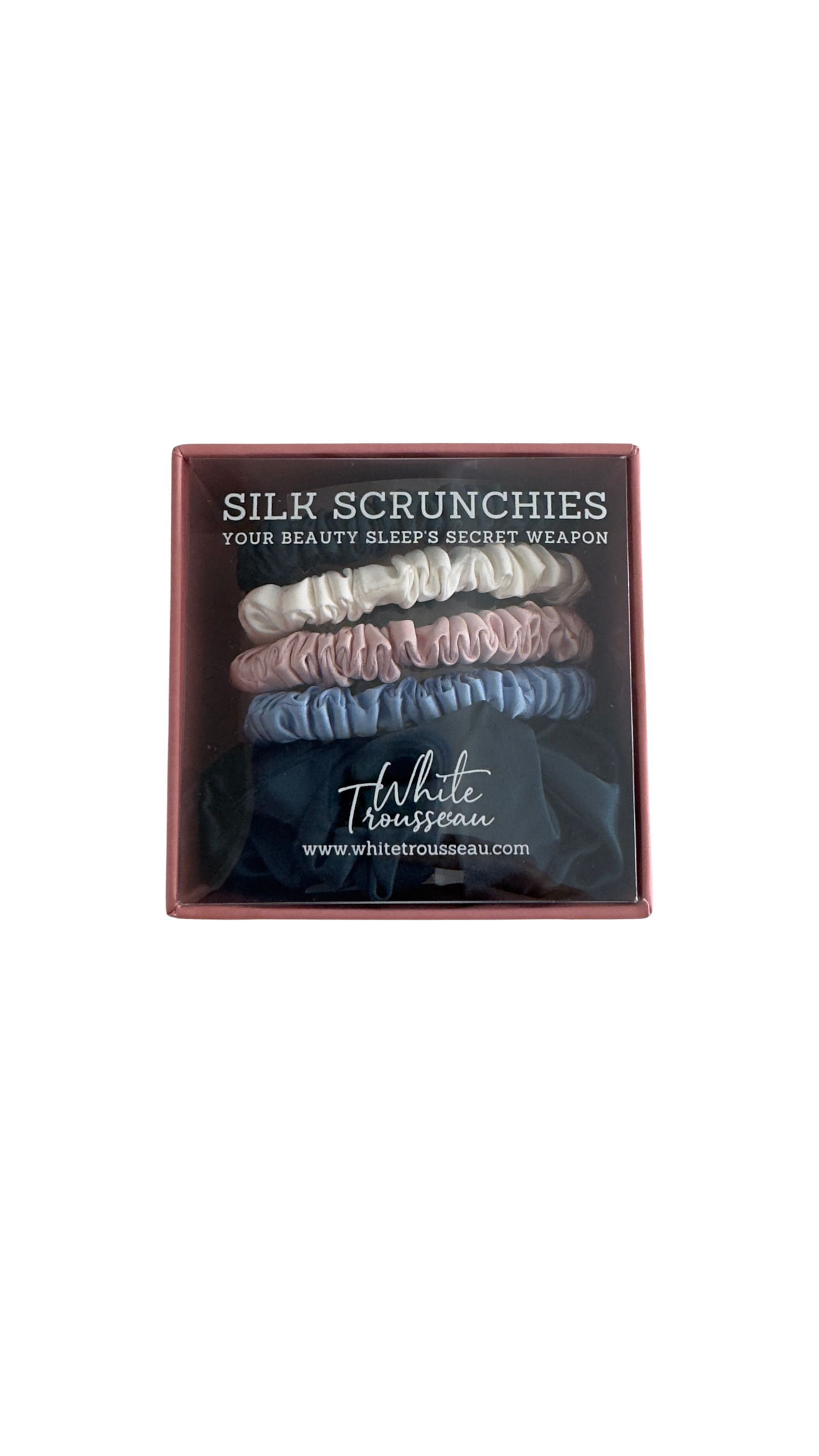 100% Mulberry Silk Scrunchies - Harmony Ties