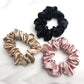 Our mulberry silk scrunchies will protect your hair and provide an affordable solution to your hair troubles. Or gift it to a dear friend, whom you know is suffering from dry and damaged hair.
