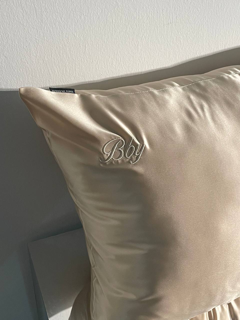 Aurelie Pure Silk Pillowcase | Champagne