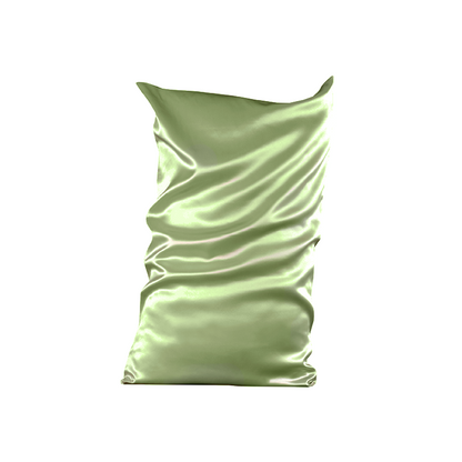 Aurelie Pure Silk Pillowcase | Sage Green