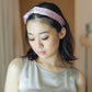 Luxury Experience：Our silk headband is made of 100% 6A Grade 22 Momme Mulberry Silk in a variety of colors to choose from, suitable for women of all ages and occasions. The hair headband adopts a higher quality elastic band, which can be stretched freely, making the hair band more malleable. One size fits all head circumferences, does not feel tight when worn. Elastic twisted hair wrap can be worn all day without irritating your hair. It does not slip off your hair easily.